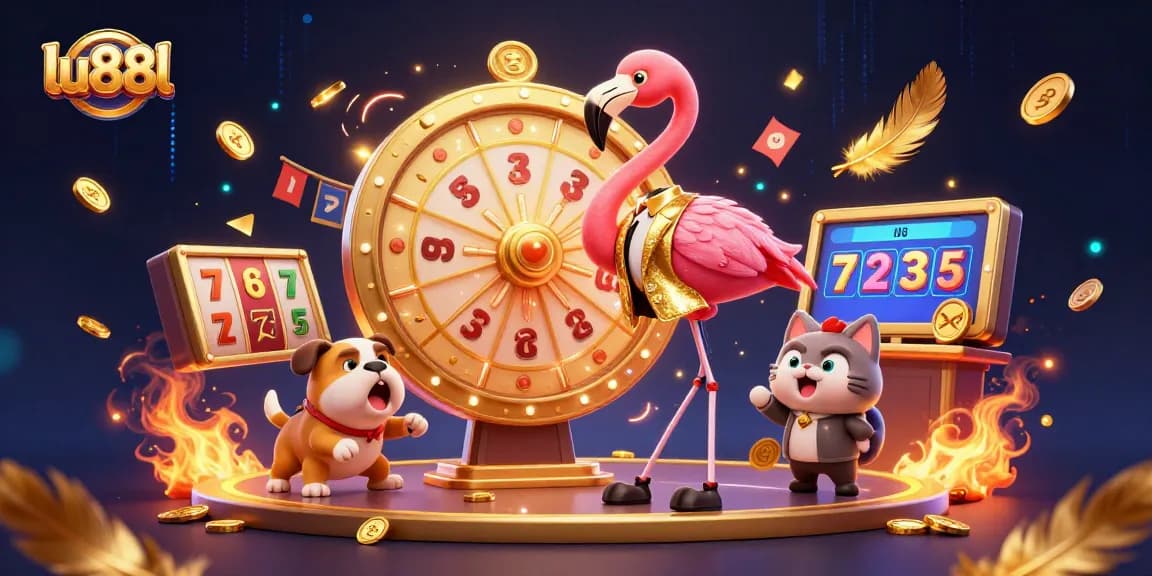 Interactive gameplay at lu88l showcases exciting slots and vibrant casino atmosphere.