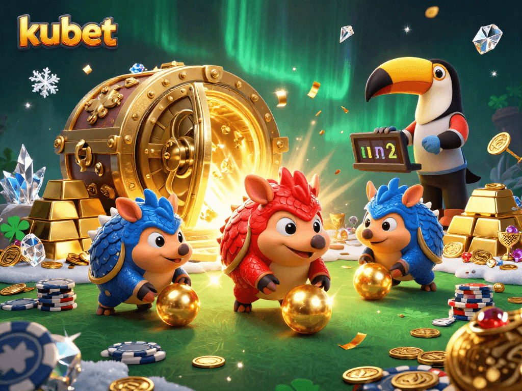 Compete for thrilling prizes in kubet casino with dynamic pangolins and dazzling gold.