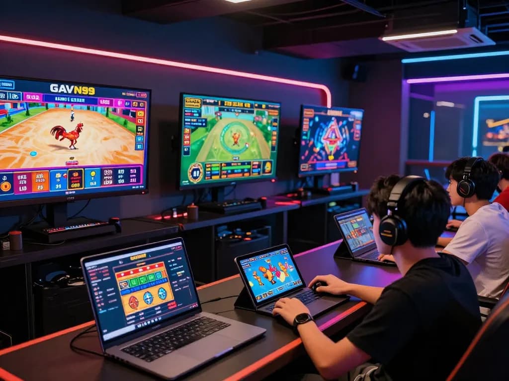 Experience thrilling online gaming at https://www.gavn99.app/ with vibrant setups, diverse betting options, and an engaging atmosphere.