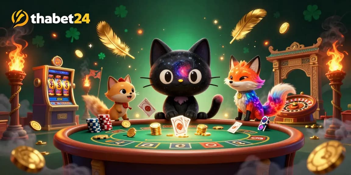 Experience the thrill of thabet24 with a cosmic casino adventure featuring vibrant characters and rich gaming elements.