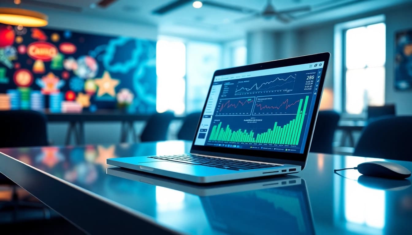 Conducting Casino Analysis with data visuals and modern tools in a professional setting.