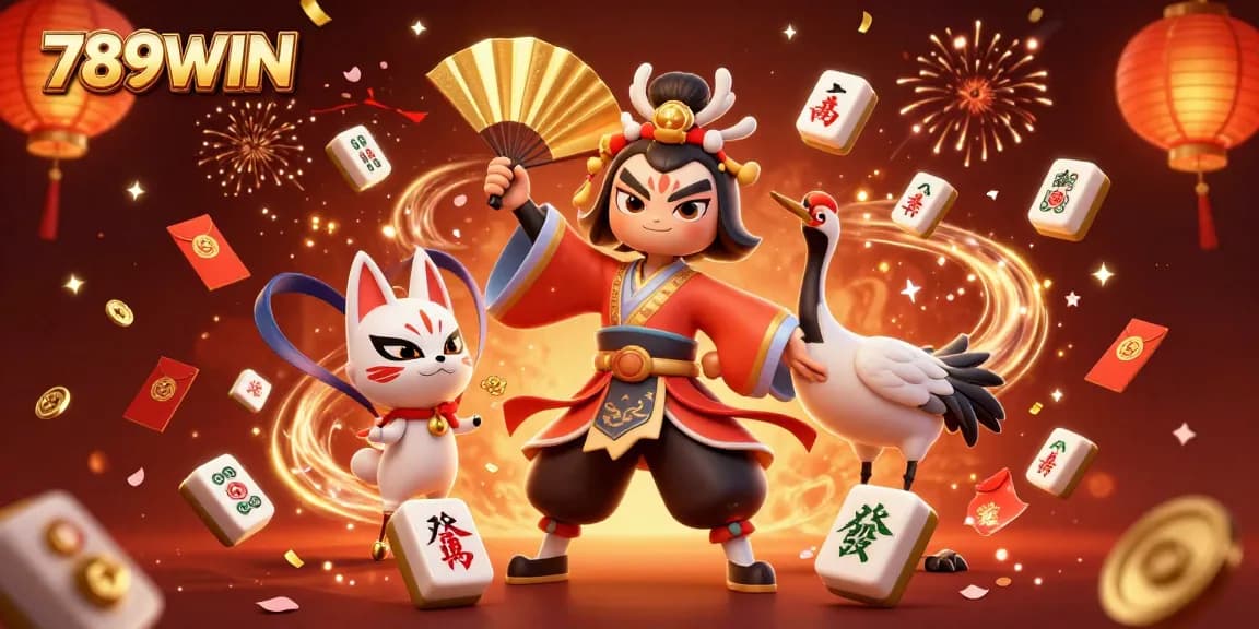 Experience big wins at 789WIN with vibrant casino elements and rich 3D illustrations.