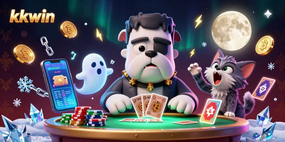 Engage in thrilling gameplay at kkwin with a monster dealer, crypto coins, and animated treasures!