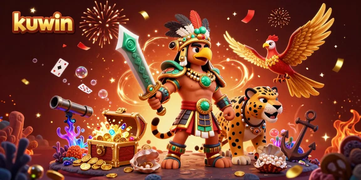 Kuwin brings thrilling casino adventures with 3D warriors, hidden treasures, and vibrant gaming elements.