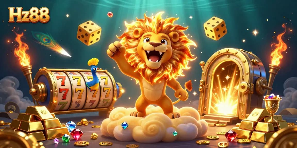 Experience exciting slots with Hz88 featuring vivid characters and dazzling treasures.