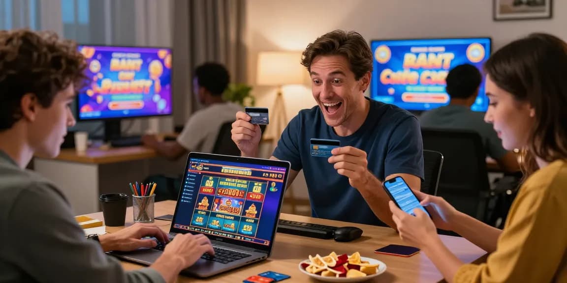 Players enjoying credit card casinos at home, engaging with exciting online games on https://scoarch.org.uk.