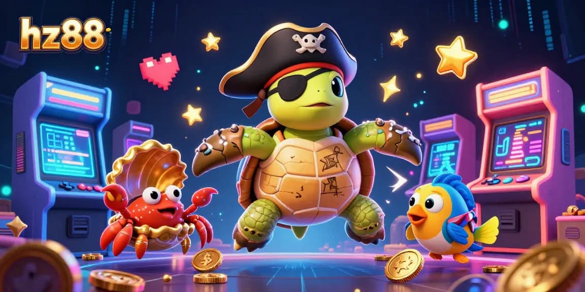 Engage with exciting gameplay at hz88, featuring vibrant casino elements and 3D characters.
