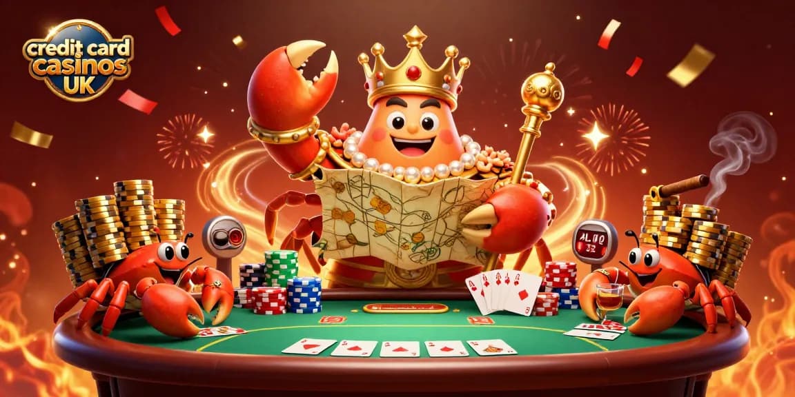 Experience vibrant gameplay at credit card casinos UK with thrilling poker action and festive elements.