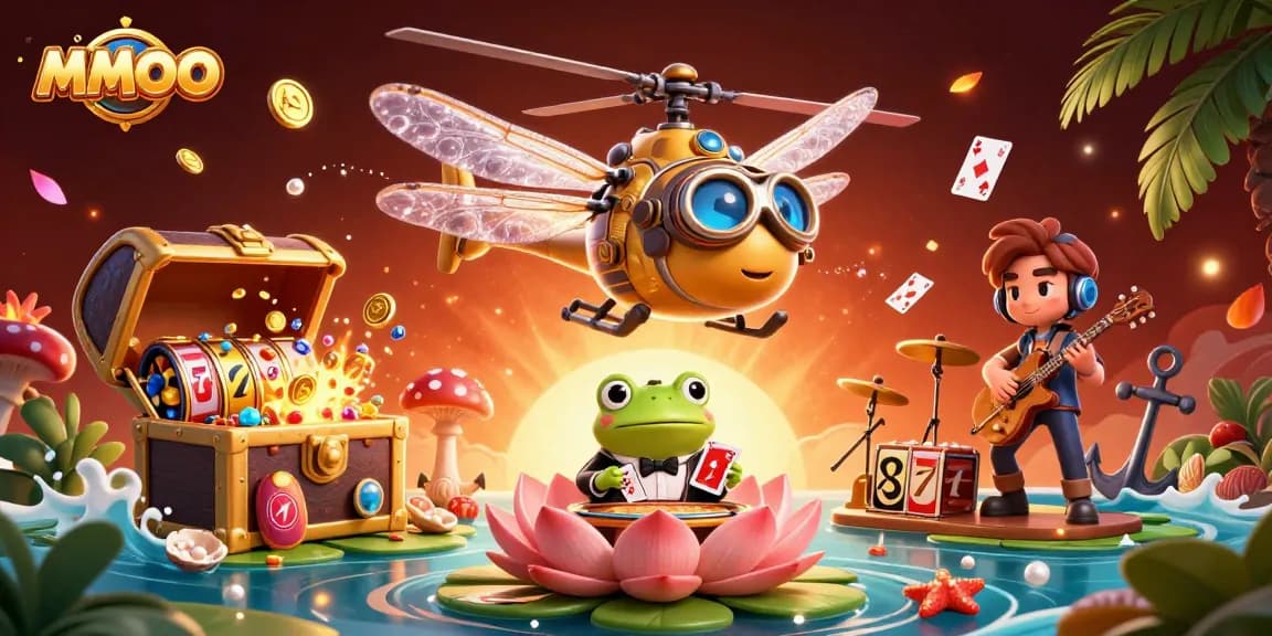 Experience the excitement of MMOO, where vibrant casino action unfolds!