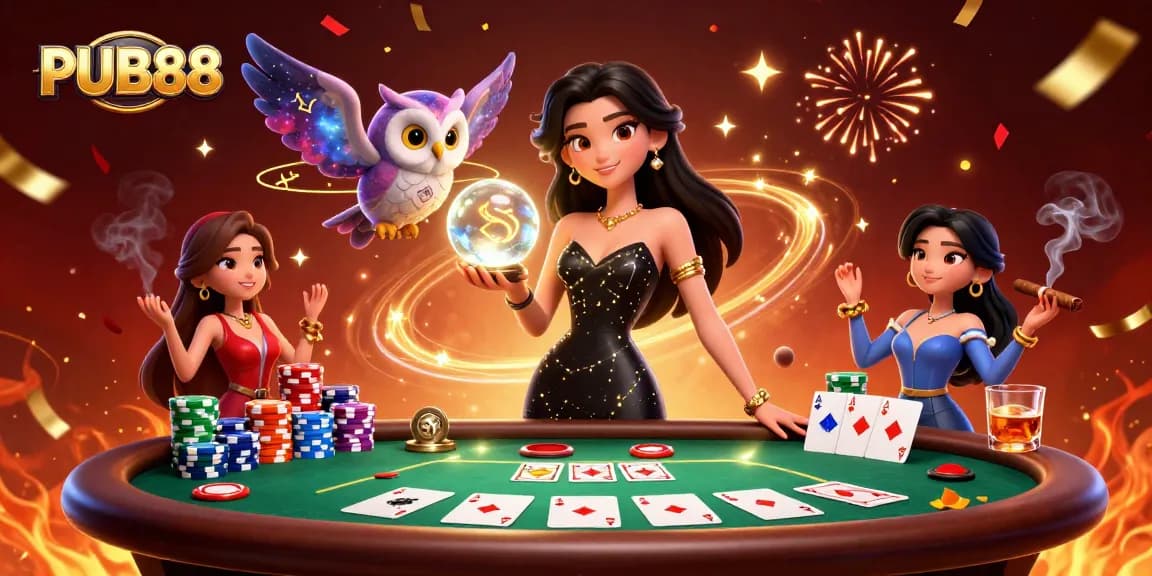 Experience thrilling casino action at PUB88 with poker games and dynamic gaming elements