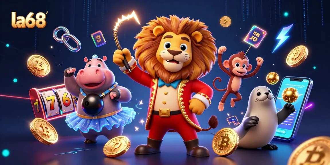 Spin big wins at la68 with thrilling jackpot games and colorful slot characters!