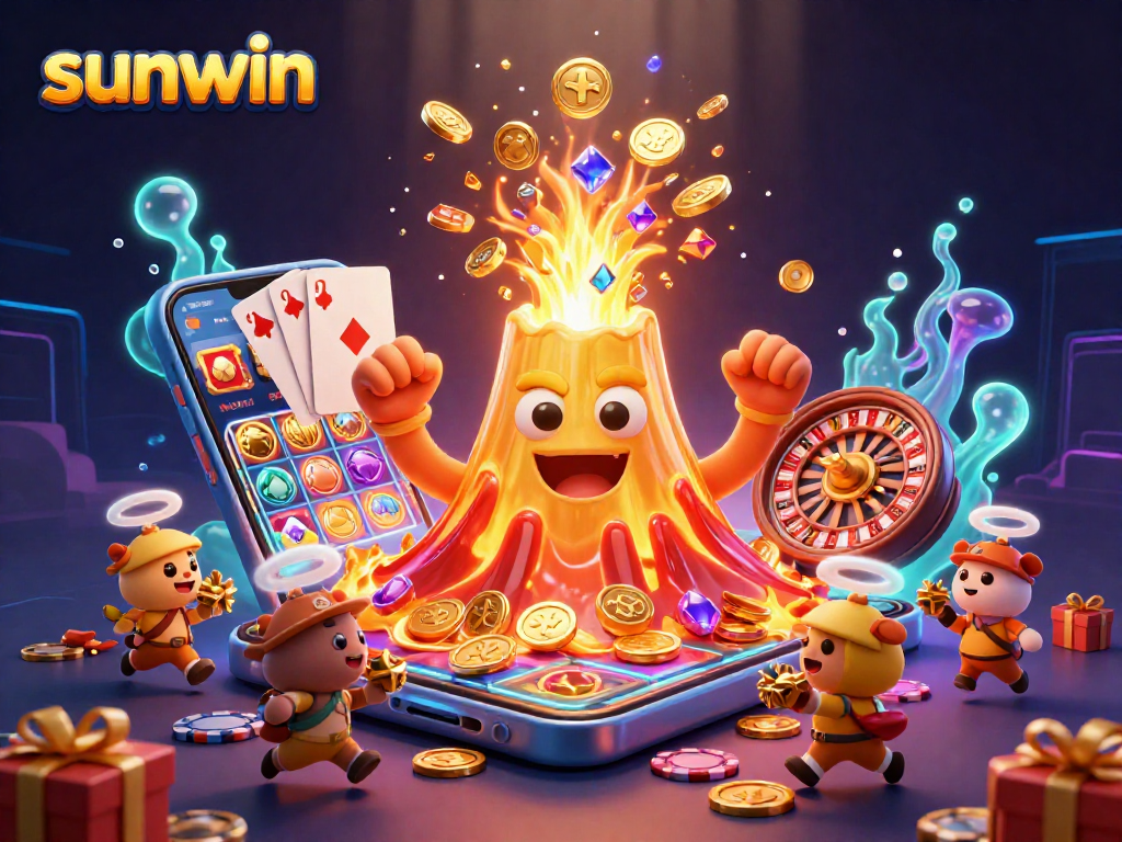 Experience sunwin's thrilling slots with golden volcano and treasure-filled adventures!