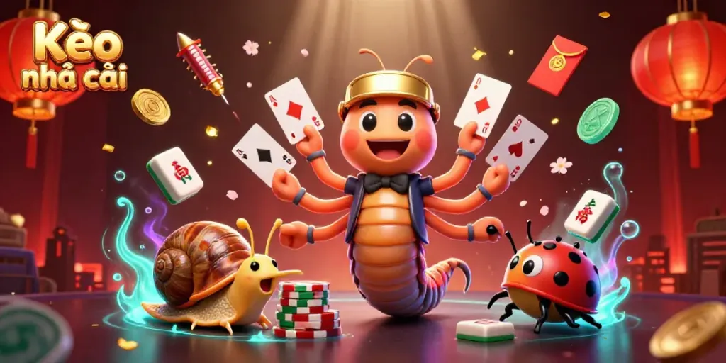 Engage in Kèo nhà cái strategies with vibrant dealer characters and dynamic gambling elements.
