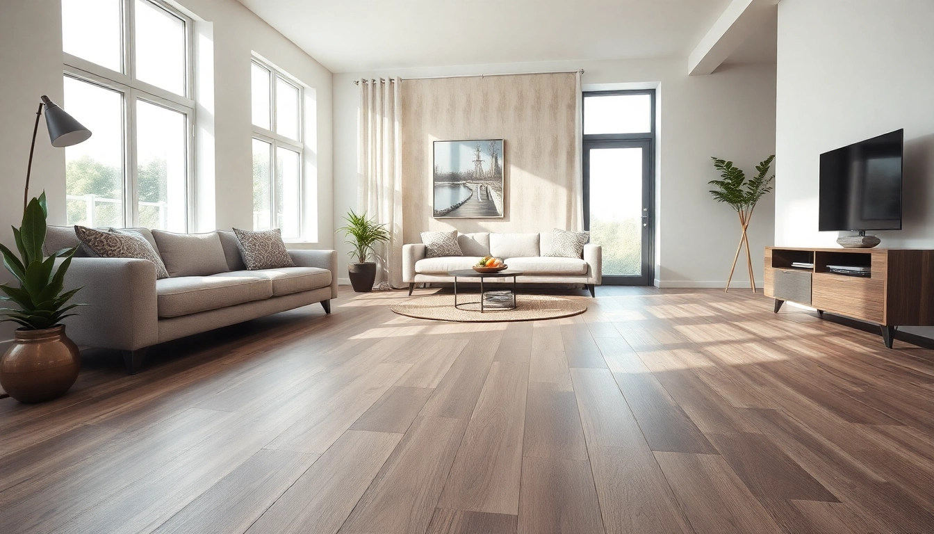Upgrade your space with stunning flooring near me featuring luxury vinyl planks.