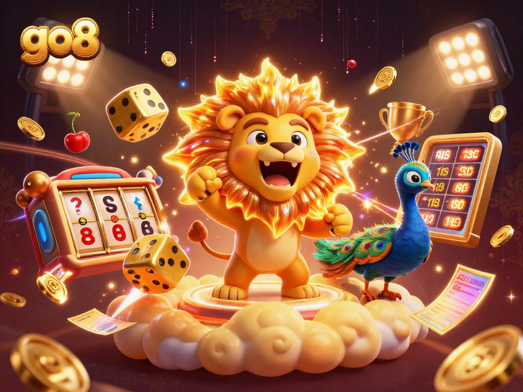 Play exciting games at go8 with stunning visuals of jackpots and casino elements.