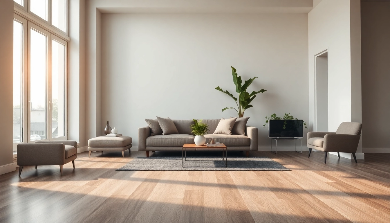 Experience the elegance of best lvp flooring in a modern living room with natural light and stylish decor.