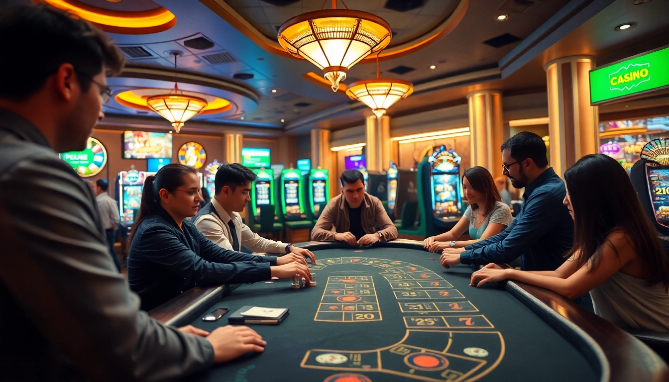 Exciting online betting scene showcasing luck8win.live's vibrant casino environment.