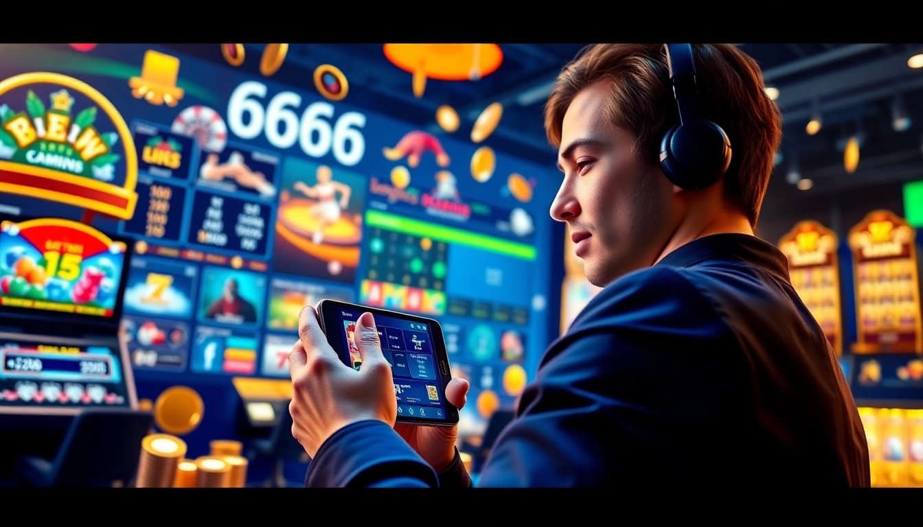 S666.nyc showcases a modern online betting scene with digital casino games and engaging mobile interface.