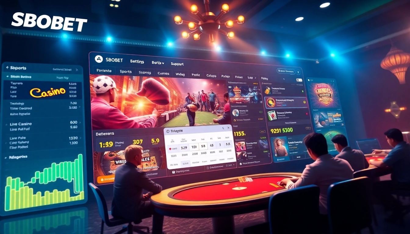 Experience the exciting world of SBOBET.dance with engaging online gaming visuals and betting options.