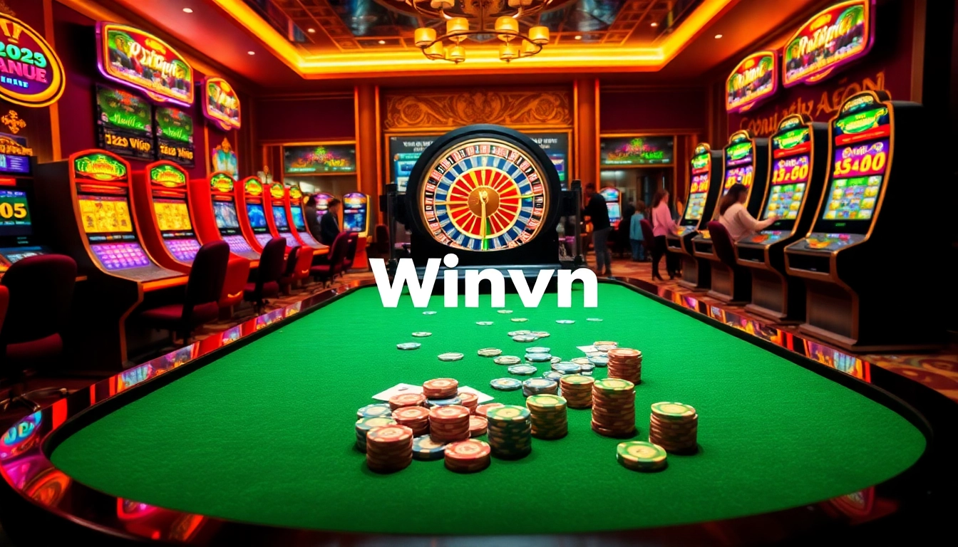Engaging players enjoy games at Winvn.wiki's vibrant online casino.