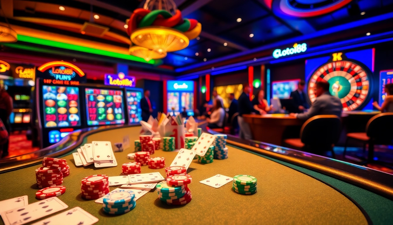 Experience high-stakes excitement at loto188.gb.net with vibrant casino games and eager players.