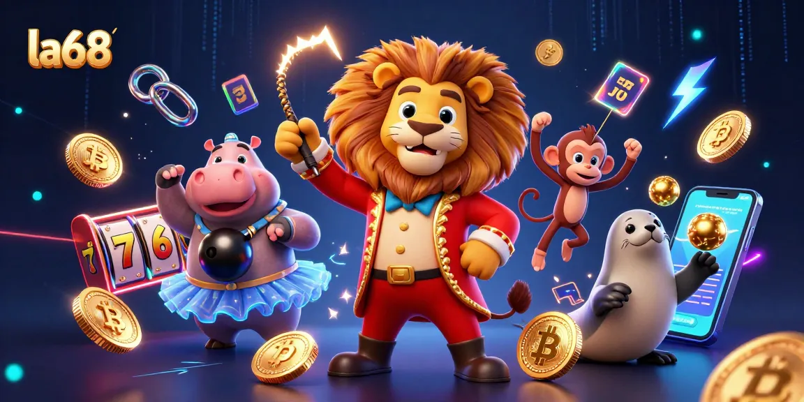 Spin big wins at la68 with thrilling jackpot games and colorful slot characters!